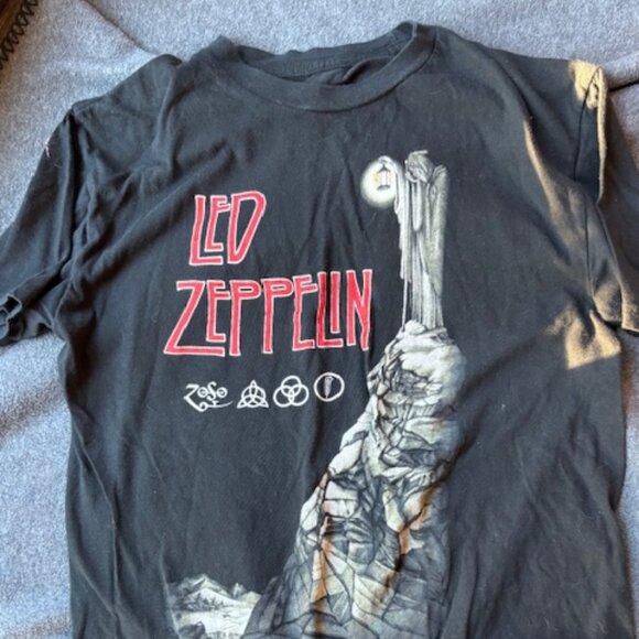 Black Led Zeppelin Stairway to Heaven t-shirt - Picture 1 of 2